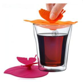 Силиконови пластмасови капачки Butterfly Чаши за пиене