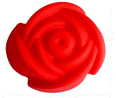 Силиконова роза форма кифла торта форми за печене