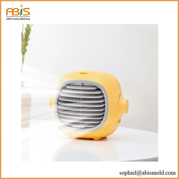 Lemon Color Air Conditioner Water Cooler Fan